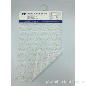 Tecido de malha Flow Mark 290GSM P / SP Jacquard Tecidos